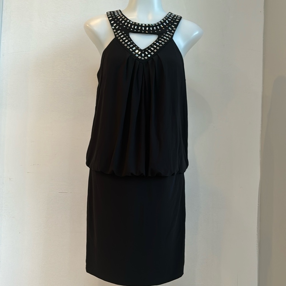 Cache dress Black‎ Jeweled